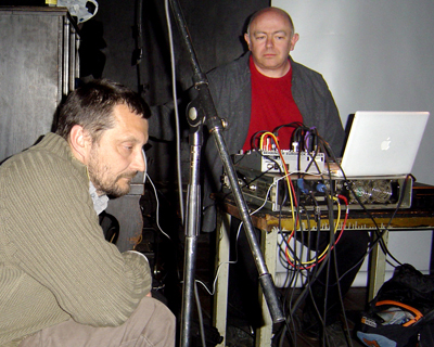 Martin Zet and Alan at Studio Rubin, Prague